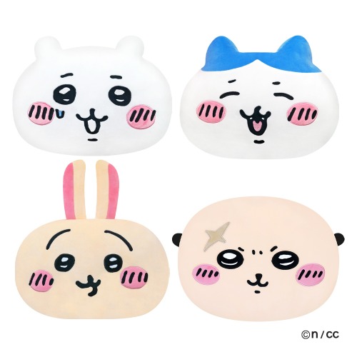 ちいかわ フェイス ハンドウォーマー お昼寝 クッション 4,264円