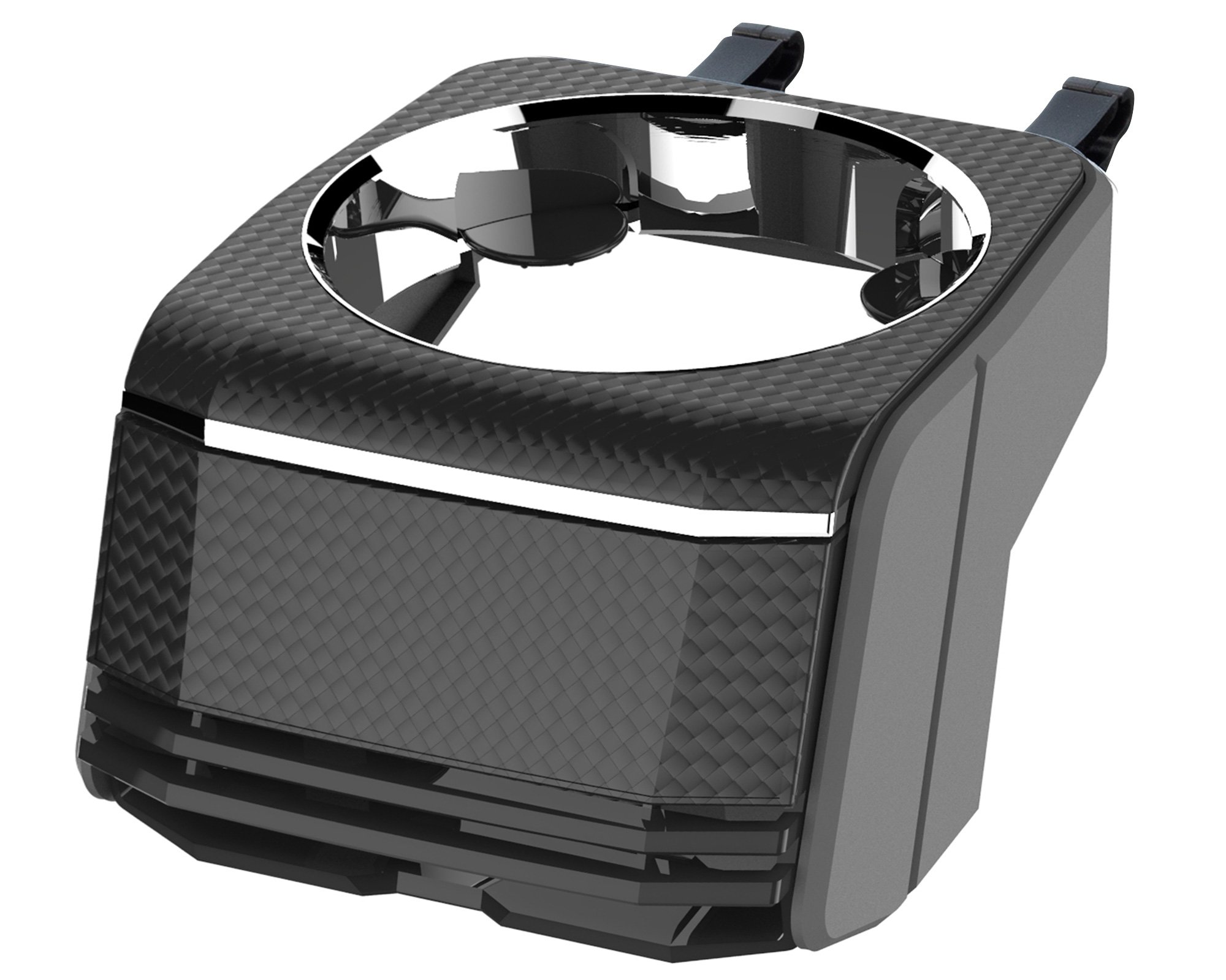 星光産業 車内用品 ドリンクホルダー EXEA(エクセア) ポケットA/Cホルダー カーボン EB-198