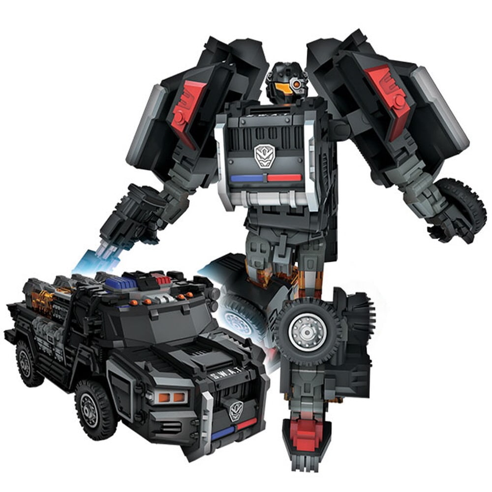 ハローカーボットスカイxスカイスワットスワット警察車変身ロボットビッグキューブおもちゃ