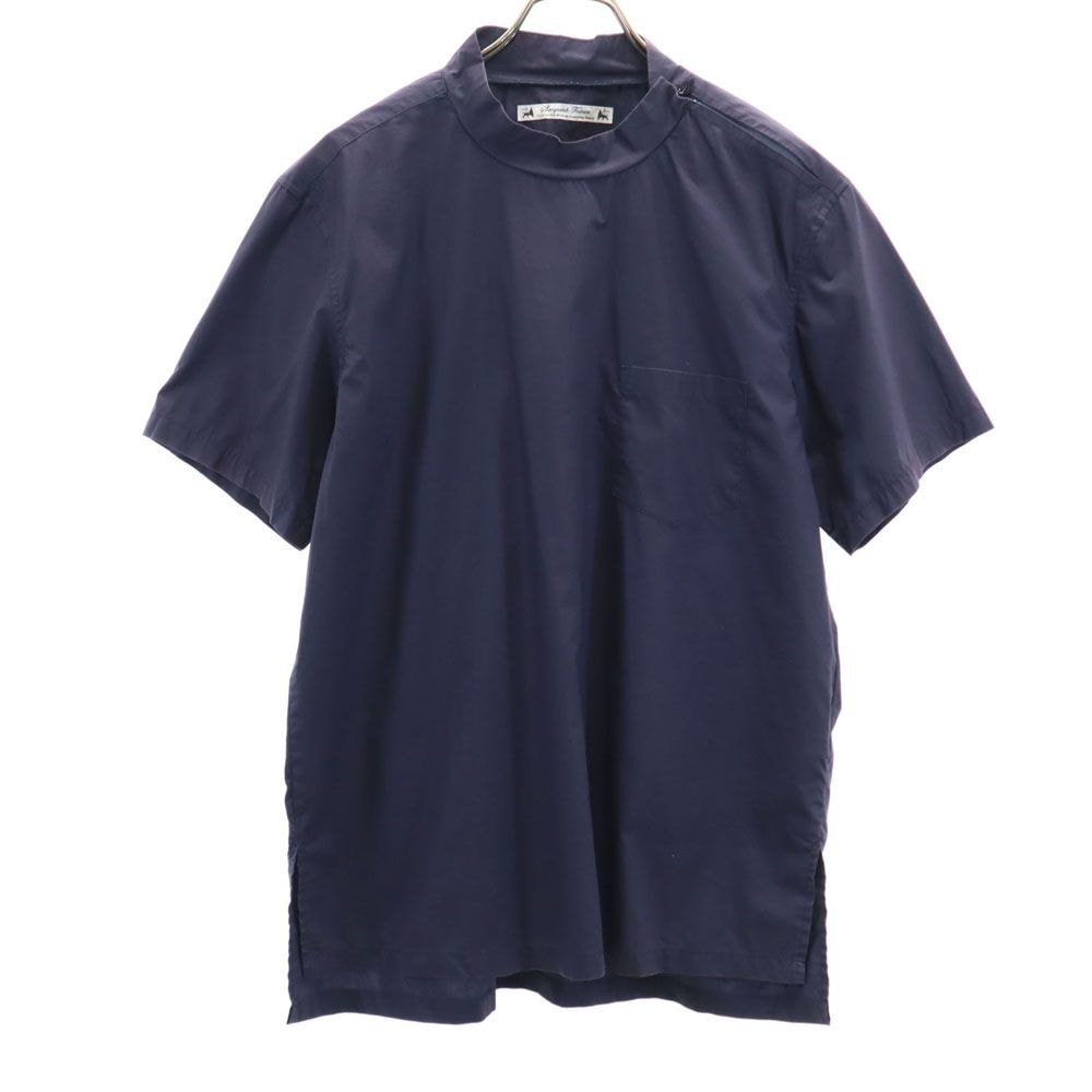 日本製 半袖 シャツ XL ネイビー プルオーバー メンズ 5,468円