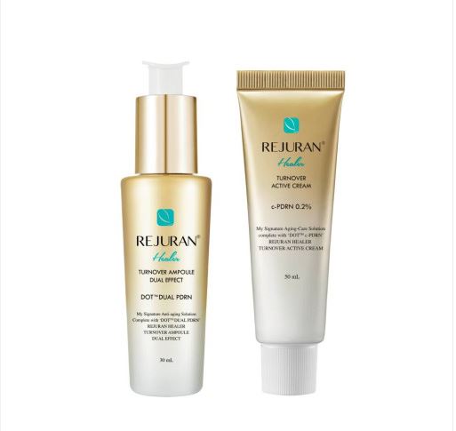 ヒーラー ターンオーバーアンプルデュアルエフェクト30ml + ターンオーバーアクティブクリーム50ml セット