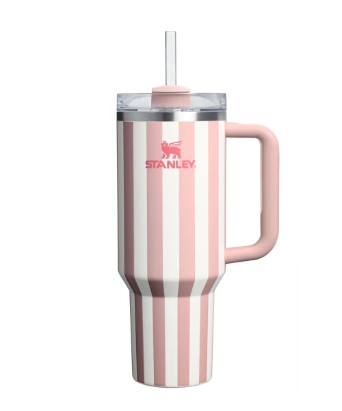 【STANLEY】 QUENCHER H2.0 FLOWSTATE TUMBLER 1.18L PEACH WHIP STRIPE タンブラー 正規品