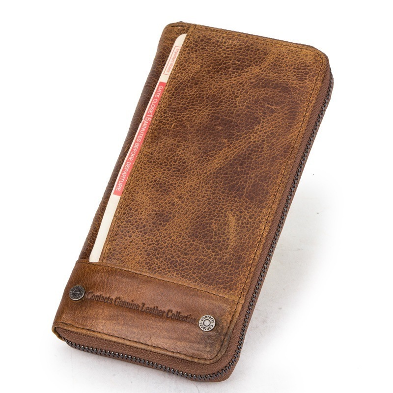 メンズ財布大容量で安心長財布 本革財布 小銭入れ カードケース L209 福袋