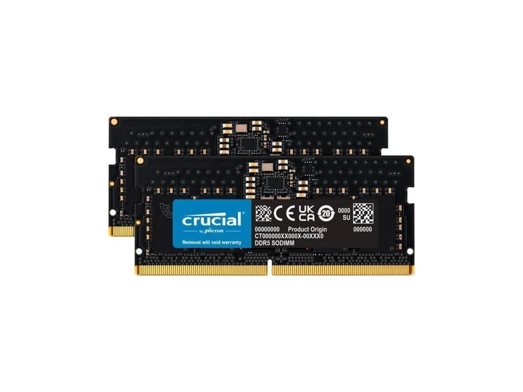 crucial CT2K32G48C40S5 [SODIMM DDR5 PC5-38400 32GB 2枚組] 価格比較 