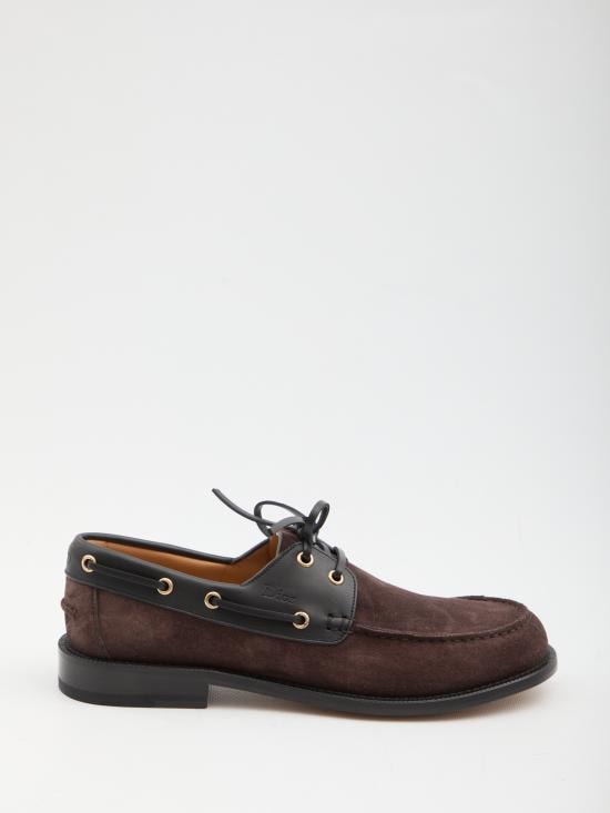DIOR Men Laced up Shoes 3LO183 BROWN