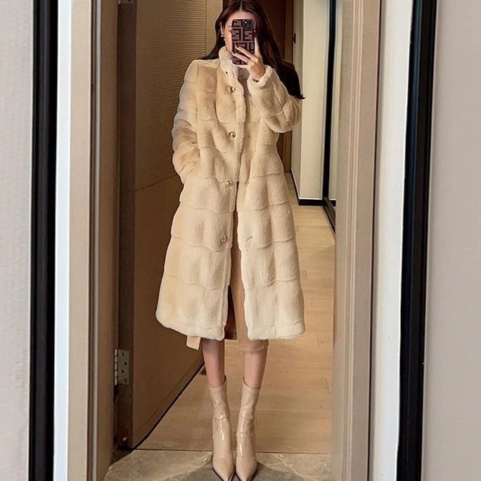 厚手 裏起毛 トレンチ ロング レディース 大きいサイズ トレンチ ロング丈 ジャケット トップス AWアウターセミロング丈トップス 大人っぽチェスターコート 春ト