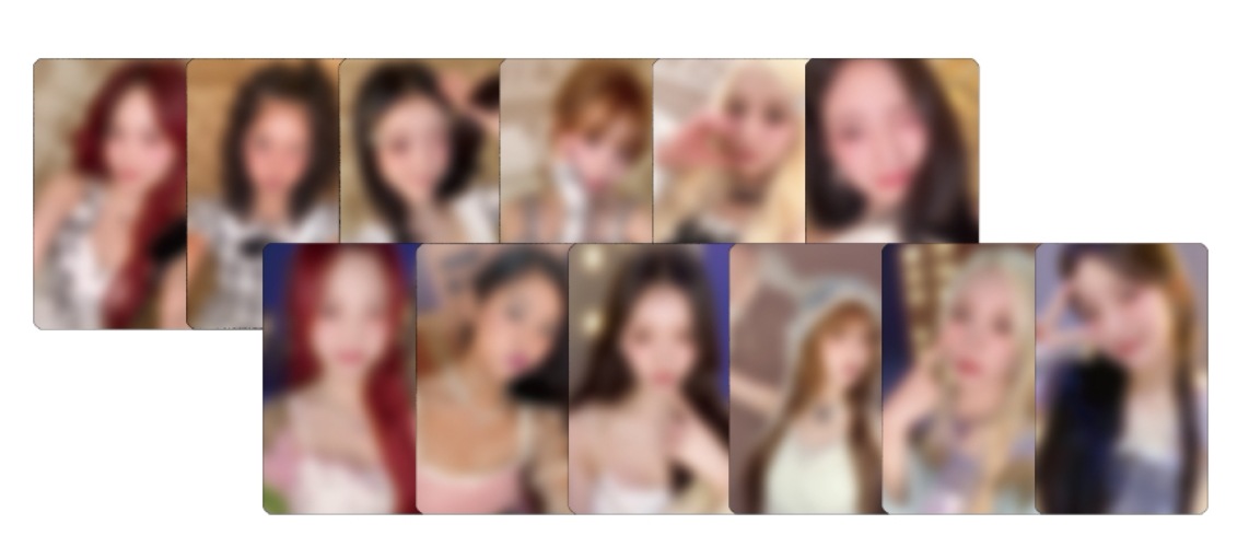 [12枚コンプ] OHMYHIRL DREAMY RESONANCE X MUSICART LUCKY DRAW ラキドロトレカフォトカード特典