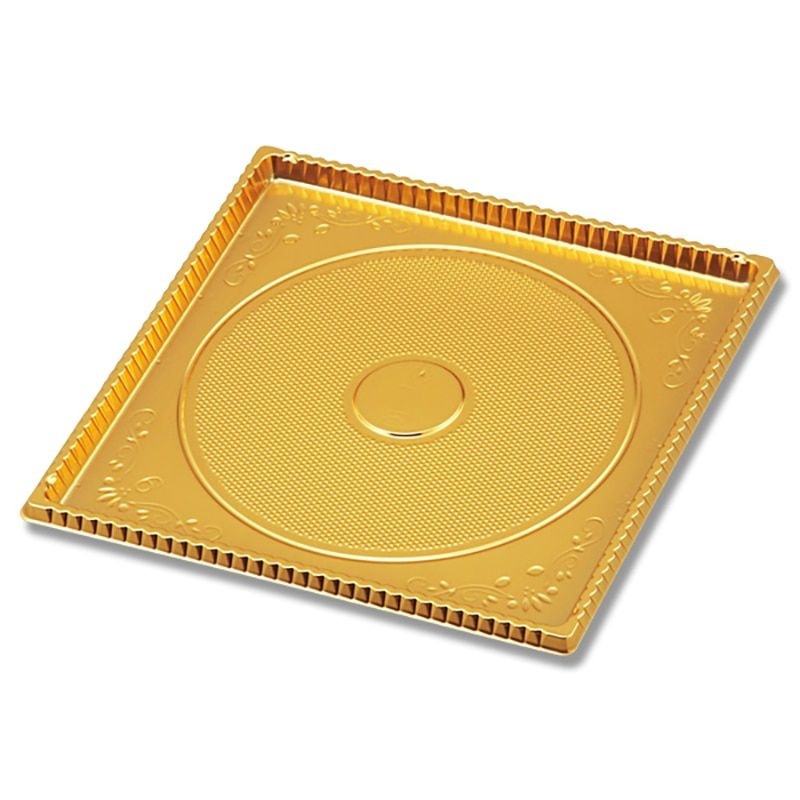 （まとめ買い）シモジマ HEIKO ホールケーキ用トレー デコ4号用トレー 10枚 004232295 [x3セット]