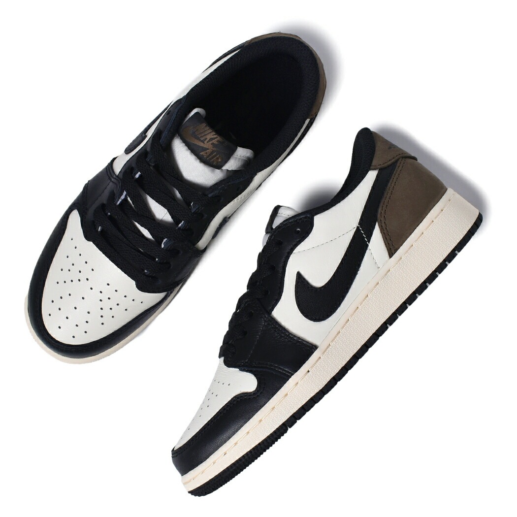 NIKE ナイキ エア ジョーダン ロー スニーカー AIR JORDAN 1 LOW OG GS MOCHA ( モカ 茶色 白 ダークモカ AJ1 レディース ウィメンズ CZ0858-102