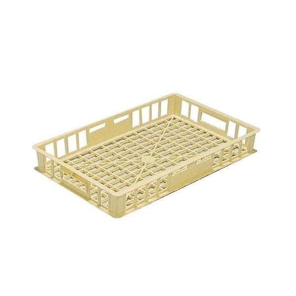 [10個セット] トレー/めんコンテナー/食品用コンテナー [10L アイボリー] MK-13