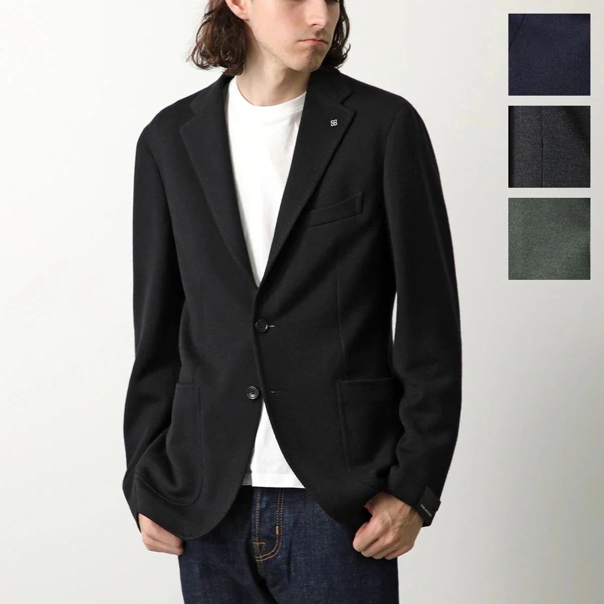 TAGLIATORE タリアトーレ ジャケット G-DAKAR22KJ 340209 メンズ 2B ニット シングル テーラードジャケット 無地 カラー2色 【】