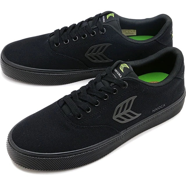 カリウマ スニーカー ナイオカ キャンバス [601703B30] メンズ 靴 サスティナブルス シューズ スケシュー All Black/Ash Grey