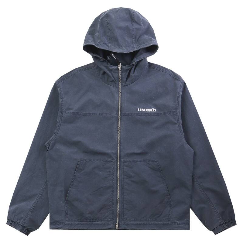 공용 HBL 엄그레이 워싱 후드 바람막이 자켓 UR124CJK21 OBL 1785750 UR124CJK21OBL