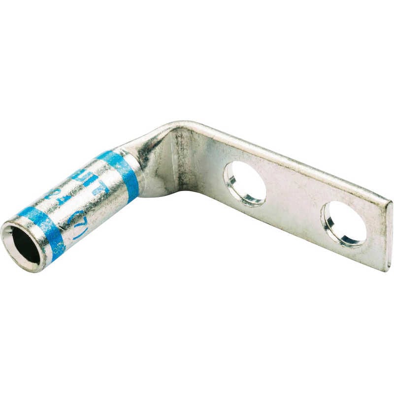 パンドウイット　銅製圧縮端子 標準バレル 2つ穴 90アングル　LCD6-14AF-L