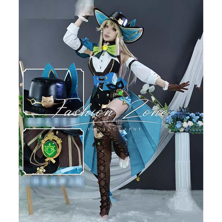 原神 げんしん 風 綺良々 倩影游侠 コスプレ衣装 ウィッグ cosplay ハロウィン 演出服 変装