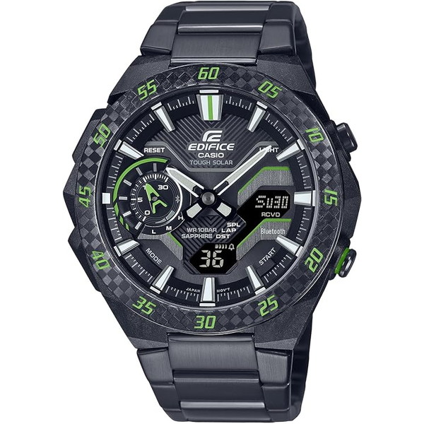 カシオ CASIO 腕時計 EDIFICE WINDFLOW ECB-2200YRC-1A3JF