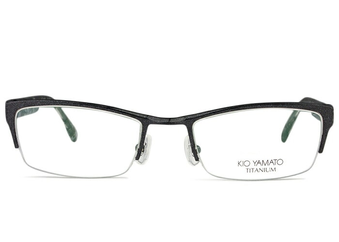 キオヤマト KIO YAMATO kt-312 c.32 ブラック メガネ めがね 眼鏡 鼻パッド メンズ 5219