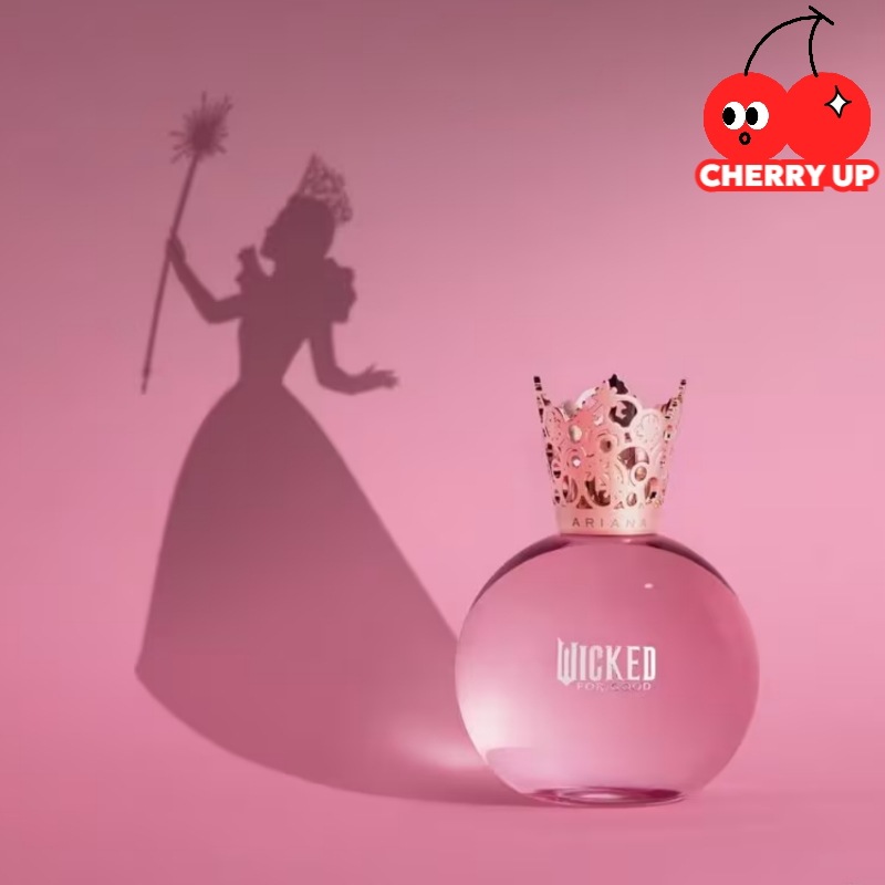 Ariana Grande Wicked Glinda オードパルファム EDP 100ml レディース香水 フローラル 甘い香り フルーティ ムスク ピンクボトル ギフト用 長持ち フェミニン 香水