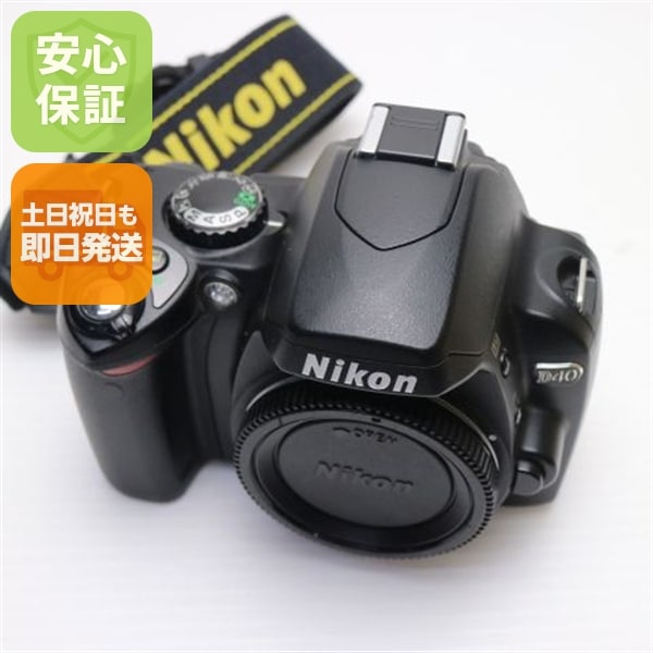 超美品 Nikon D40 ブラック ボディ Nikon デジタル一眼 78 6,468円