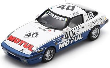 スパーク 1/43 Mazda RX7 No.40 Mazda Motul TWR RT Winner 24H Spa 1981【43SPA1981】 ミニカー 43SPA1981 マツダ RX7 N