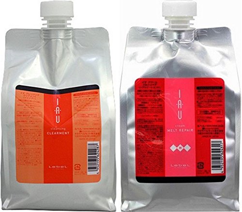 ルベル IAU イオ クレンジング クリアメント（シャンプー）1000ml＆イオ クリーム メルトリ