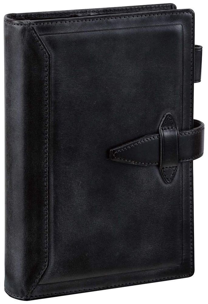 ダヴィンチ グランデ ロロマクラシック システム手帳 聖書サイズ 24mm ブラック DB3014B