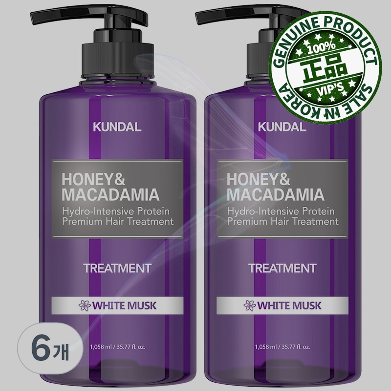 ハニー＆マカダミアヘアトリートメントホワイトマスク香/ 1058ml / 6個
