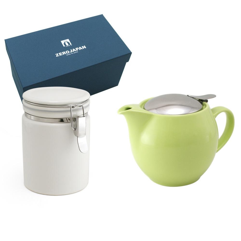 ZERO JAPAN ユニバーサルティーポット3人用+ティーキャニスター ZG-005 KW・キウイ 4,914円