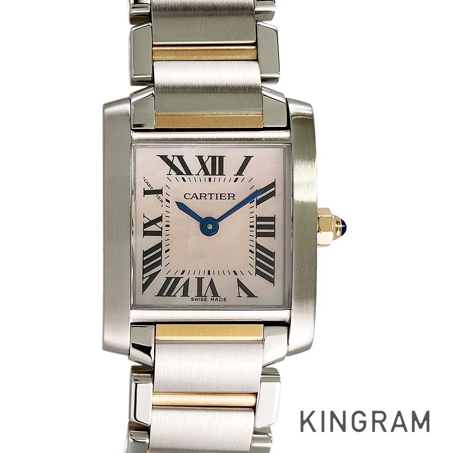 タンク フランセーズ SM W51027Q4 レディース 腕時計 fto【中古】 250,470円