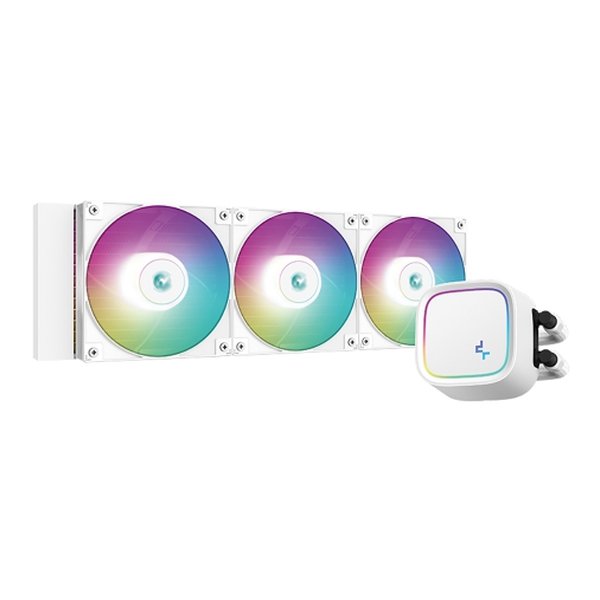 スタンダード簡易水冷クーラー LEシリーズ LE720 WH 360mm水冷クーラー/ホワイト R-LE720-WHAMMN-G-1