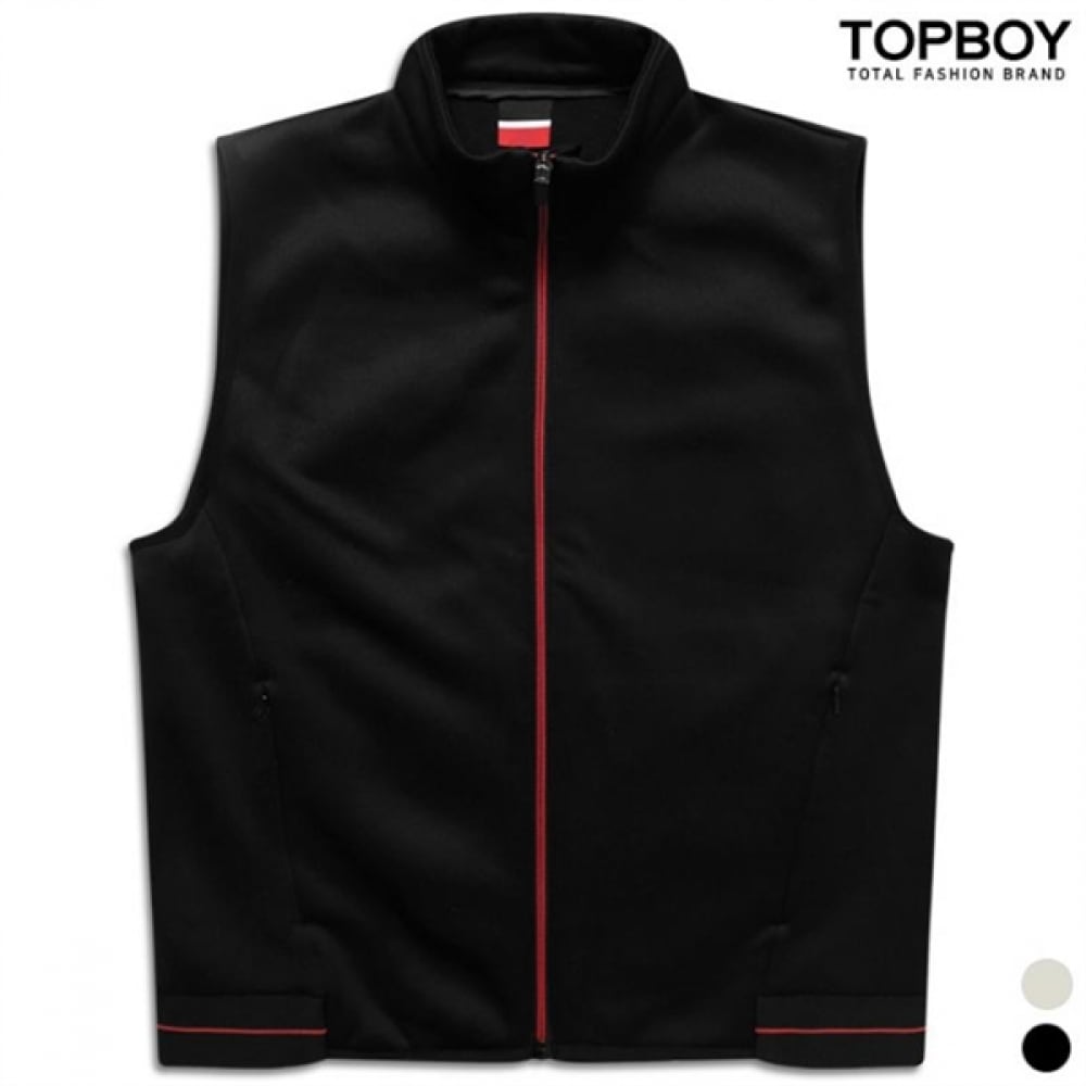 (トップボーイ) W1102 シボリネックパッド入りベスト (SUH043)