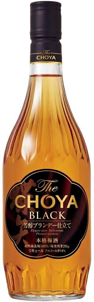 【送料無料】チョーヤ 梅酒 ザ ブラック The CHOYA BLACK 720ml12本【北海道東北四国九州沖縄県は必ず送料がかかります】