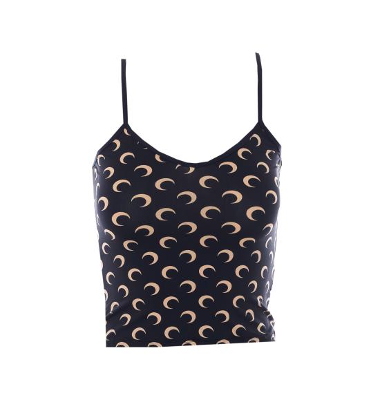 MARINE SERRE Women Tunic Tops WTO508A CJER0001IT99 Black