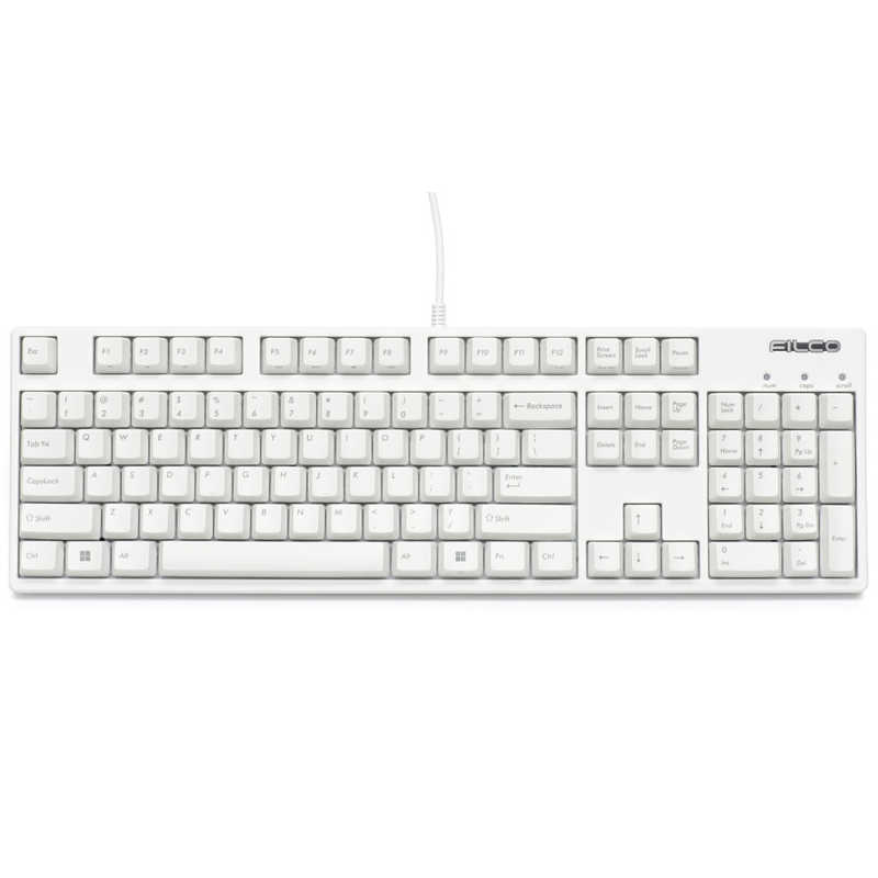 FILCO　キーボード Majestouch 3 HAKUA 静音赤軸 英語 ［有線 / PS/2・USB］　FKBN104MPS/EMW3 14,454円