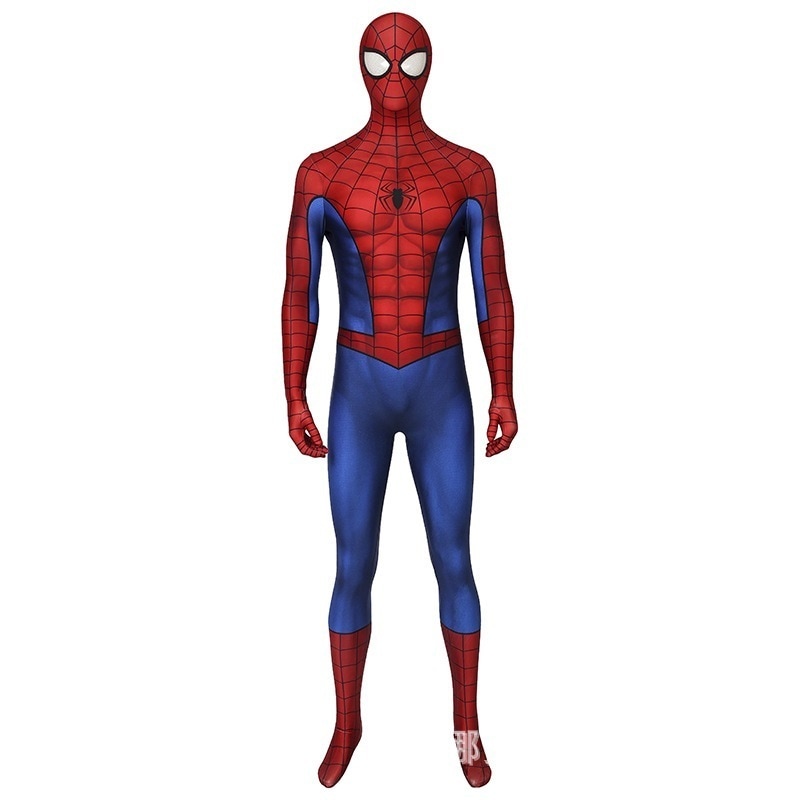 スパイダーマン Ps4 タイツ大人用 3d プリント ストレッチ ジャンプスーツ ハロウィン スーパーヒーロー スーツ