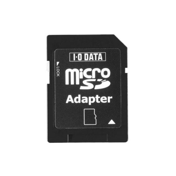 （まとめ） アイオーデータ SD変換カードアダプタ―microSD用 SDMC-ADP 1個 30セット