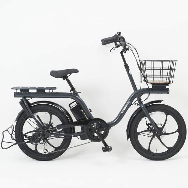 BM-5C206MDG マットダークグレー SUISUI 電動アシスト自転車 (20インチ) メーカー直送