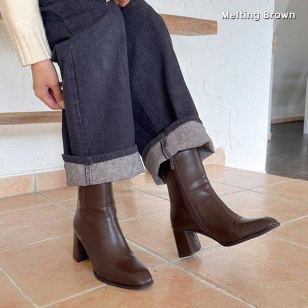 女性用冬のショートブーツアンクルブーツ k59