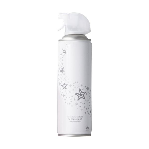 （まとめ）アース製薬 トイレの消臭スプレースッキーリエア！ 無香料 350ml 1セット（3本）10セット