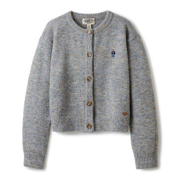 【スティーブ】 ボカシ カーディガン(WHCKE4T22F)