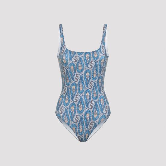 ETRO Women One-Piece Swimsuits WRPB0010 AKF61 X0809 MULTI WHITE