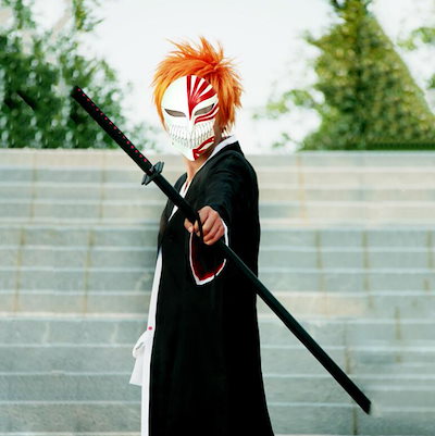 Qoo10] BLEACH ブリーチ 黒崎一護 演出服