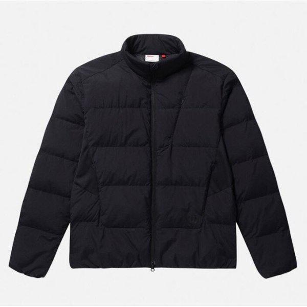 パディングダウンジャケット LQC W243001TDJ92-BLK シフトハイブリッドグースダウンジャケット