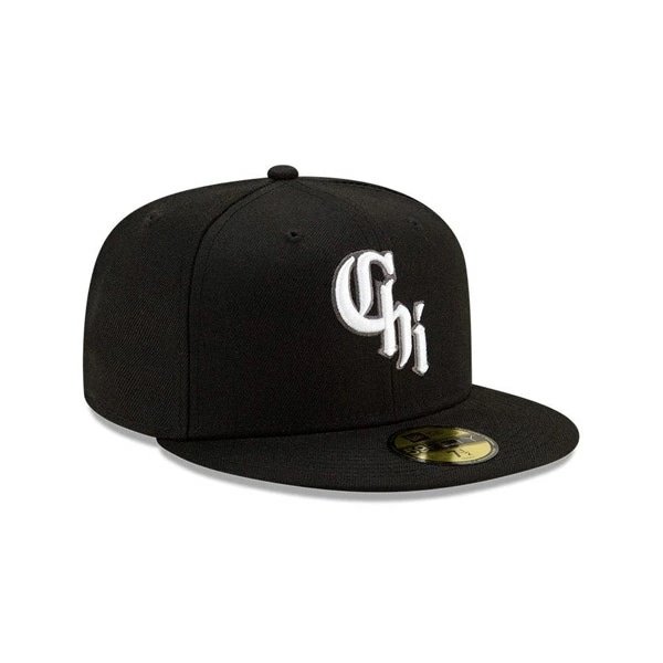 NEWERA CAP ニューエラ キャップ 59FIFTY オンフィールド 2024 MLB City Connect シカゴホワイトソックス ブラック メンズ 男性 帽子 ハット 小物 国内正規