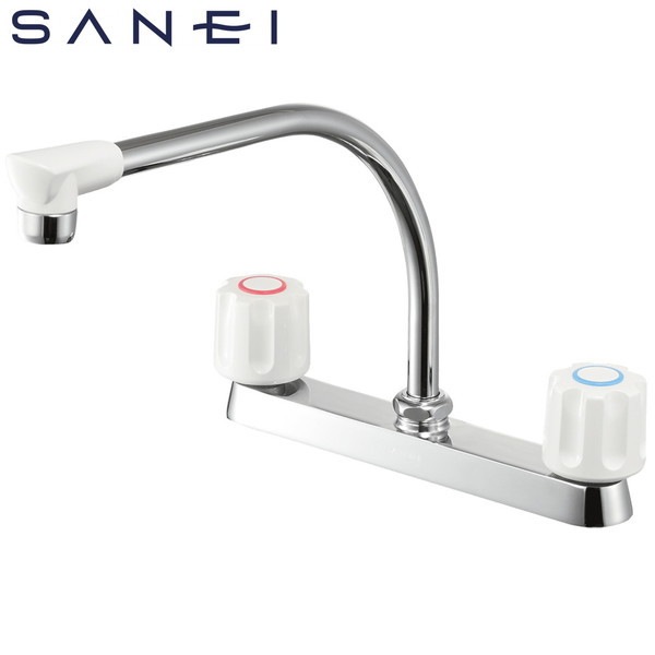 K61D-W [ツーバルブ台付混合栓]