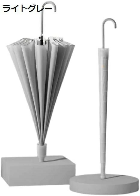 長傘 雨傘 無地 軽量 丈夫 16本骨 耐風 105cm ジャンプ式 革ハンドル シンプル ワンタッチ自動開閉 高強度カーボンファイバー傘 スライドカバー付き 雨傘 梅雨晴雨兼用傘 梅雨対策 大型傘