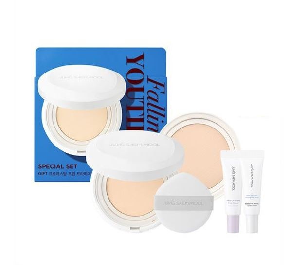 プロラスティング 欠フィット メッシュ クッション本品+リフィル+プライマー10ml+ウェーブ クリーム10ml