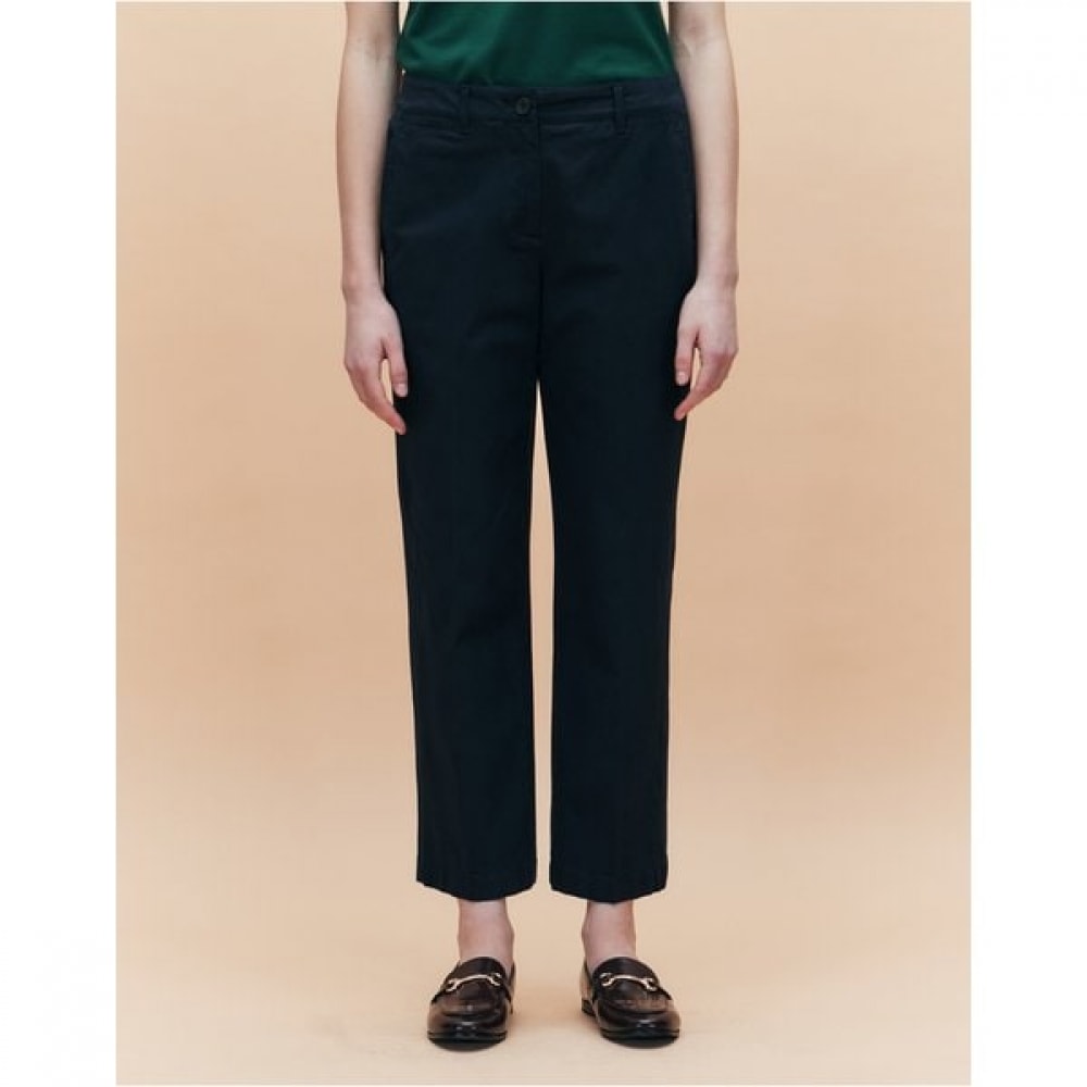 [25SS] [アイコニック] ストレートチノパンツネイビー HSPA5BC21N2