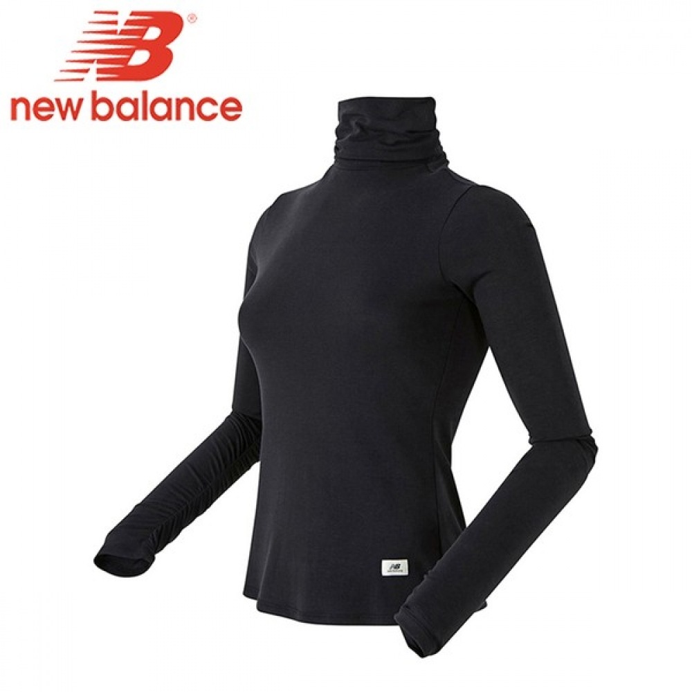 ニューバランスシューズ AニューバランスWハイネックポロT NBNDC4W022-19