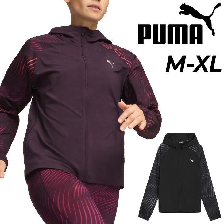 ウィンドブレーカー レディース RUN FAVORITE AOP ウーブンジャケット/524534